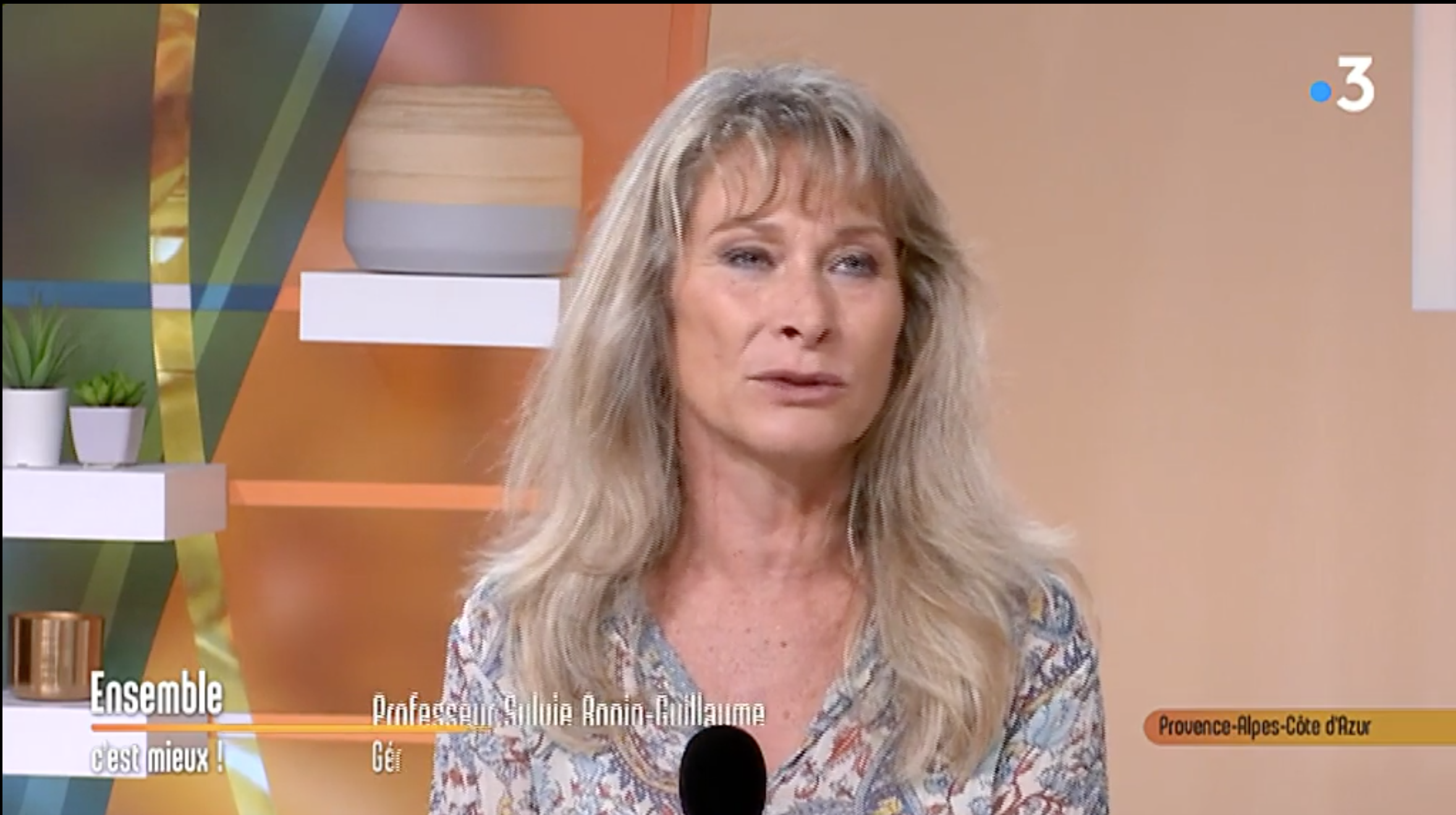 Teleconsultation Pr Sylvie Bonin Guillaume Invitee De Ensemble C Est Mieux France 3 Provence Alpes Cote D Azur 8 Novembre 2019 Sfgg