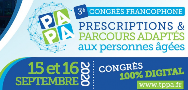3e Congrès Francophone Prescriptions et Parcours adaptés (100% digital)