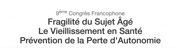 Congrès Fragilité (Toulouse)