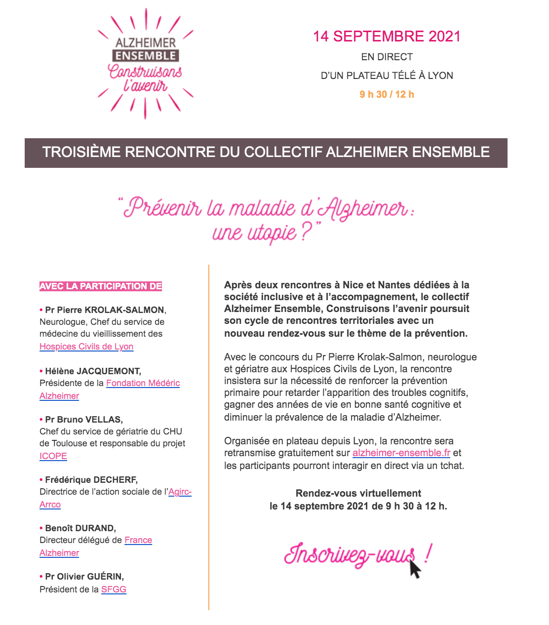 rencontres france alzheimer 2021