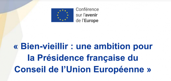 Invitation à l’événement « Bien-vieillir : une ambition pour la Présidence française du Conseil de l’Union européenne »