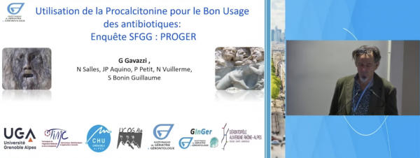 Replay Symposium : utilisation de la Procalcitonine pour le bon usage des antibiotiques, enquête de la SFGG PROGER