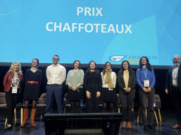 Le 9e Prix Chaffoteaux a été décerné à…