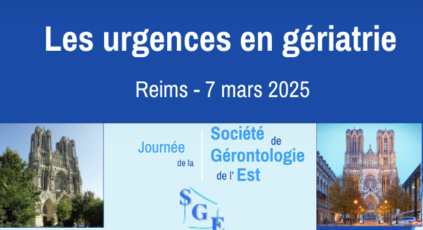 Les urgences en gériatrie : journée de la Société de Gérontologie de l’Est