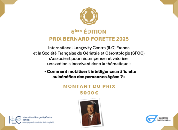 5e Prix Bernard Forette 2025 ILC France / SFGG