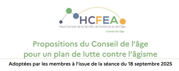 Propositions du Conseil de l’âge pour un plan de lutte contre l’âgisme