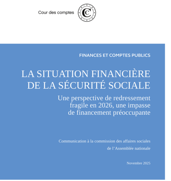 « La situation financière de la sécurité sociale » (rapport de la Cour des Comptes)