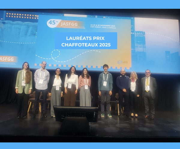 Voici les lauréats de la 10e édition du Prix Chaffoteaux SFGG / Fondation de France 2025